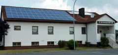 Photovoltaikanlage Sportheim Pettstadt