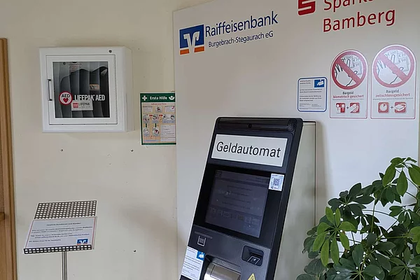 Defi im ehemaligen Raiffeisengebäude am Kaulberg